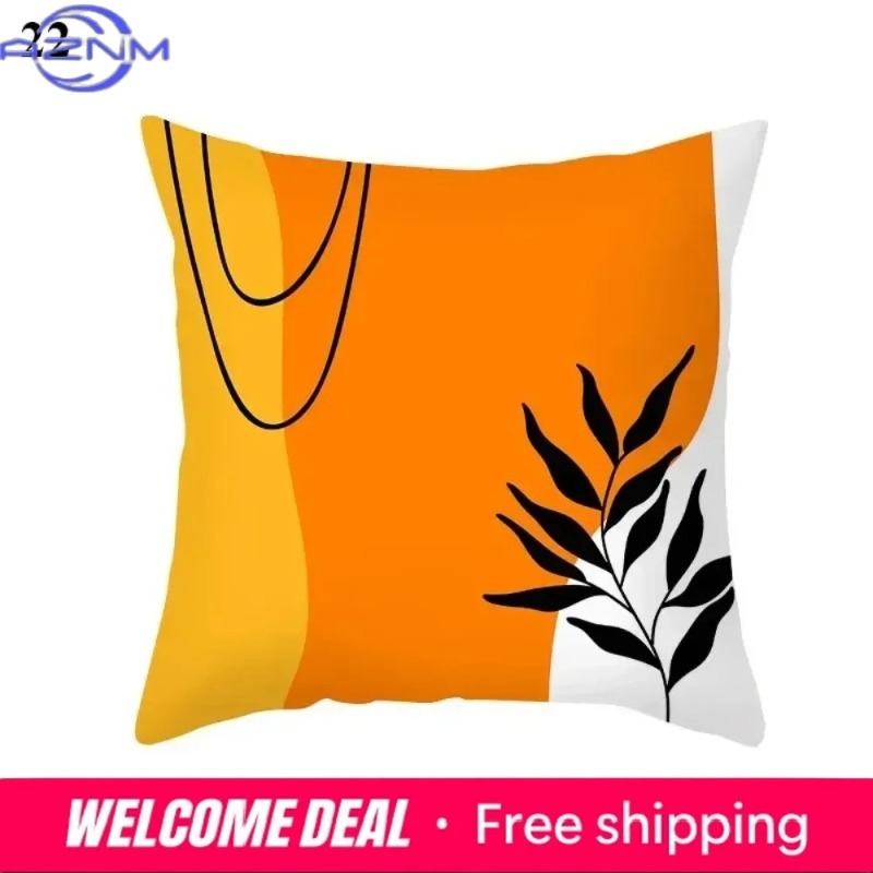 Century Textile & Sewing Supply Saskatoon Sk - Наволочка в стиле бохо, оранжевая, с