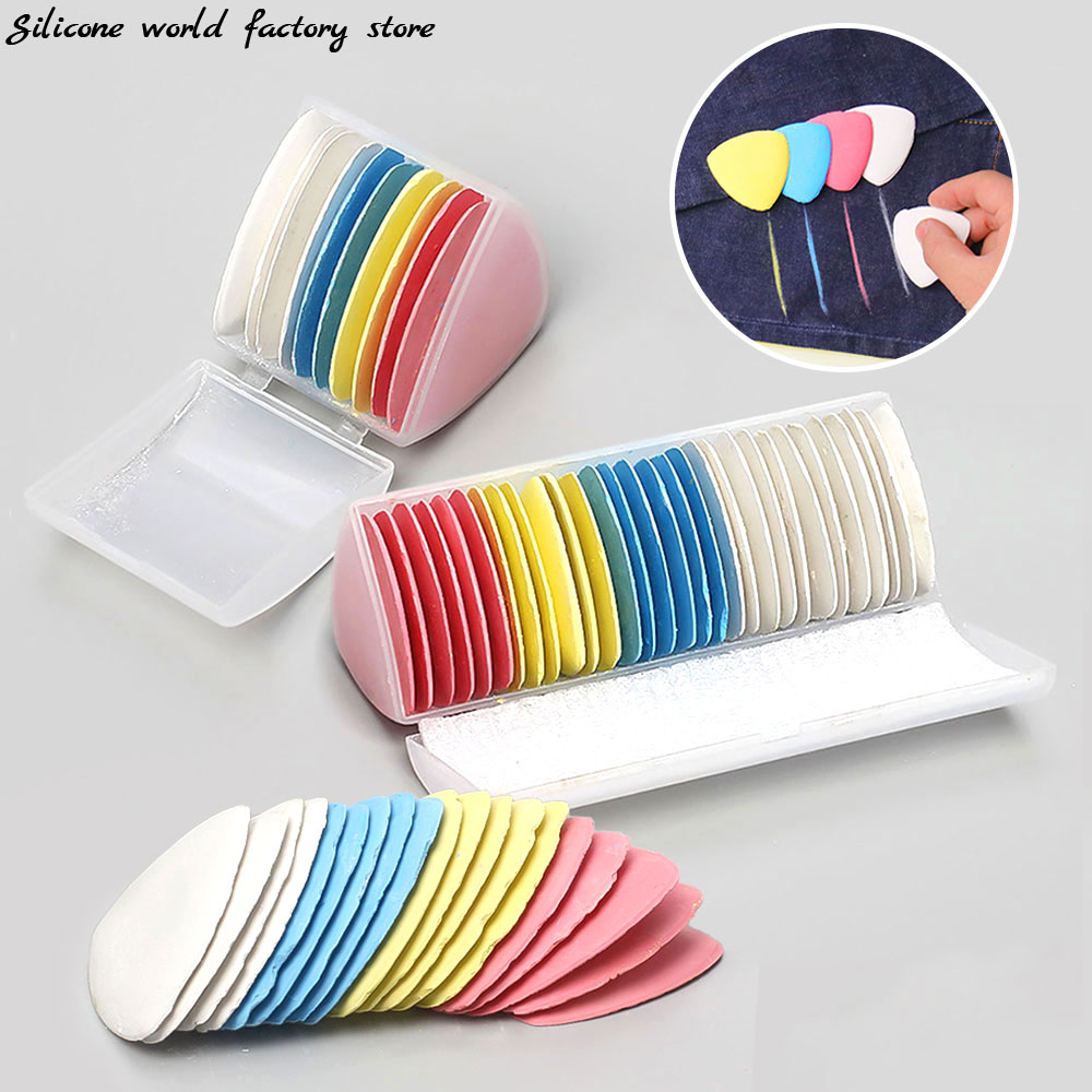 Tailor Chalk Marker - Силиконовый мир, 10/30 шт./компл., красочный портновский