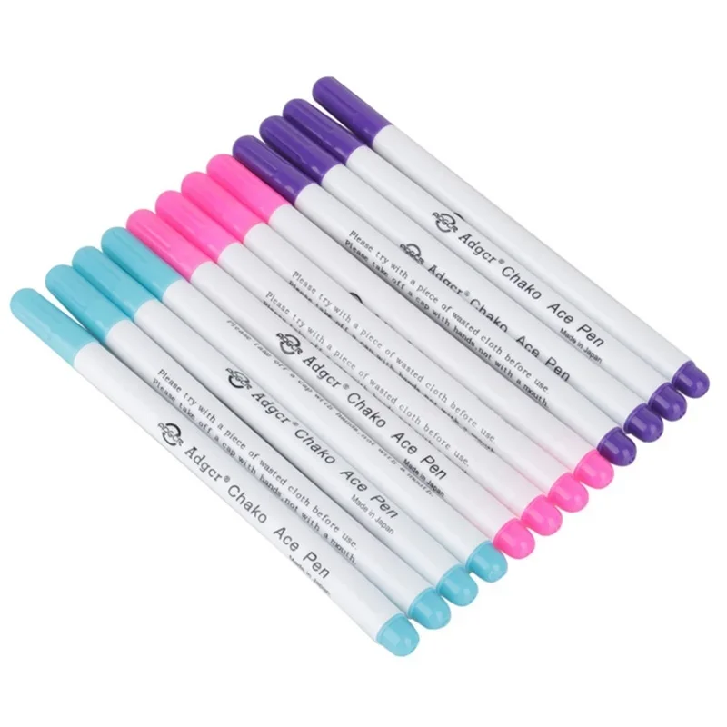 Fabric Marking Pen - Водорастворимая исчезающая ручка, маркер для вышивки,