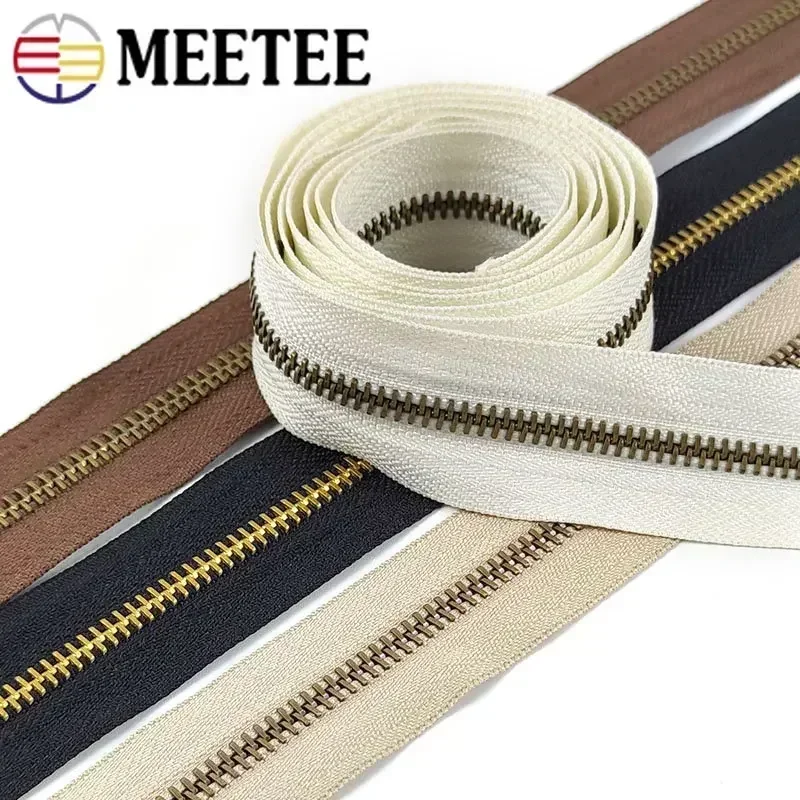 Textile And Sewing Supply - Металлическая лента на молнии Meetee 2/4M