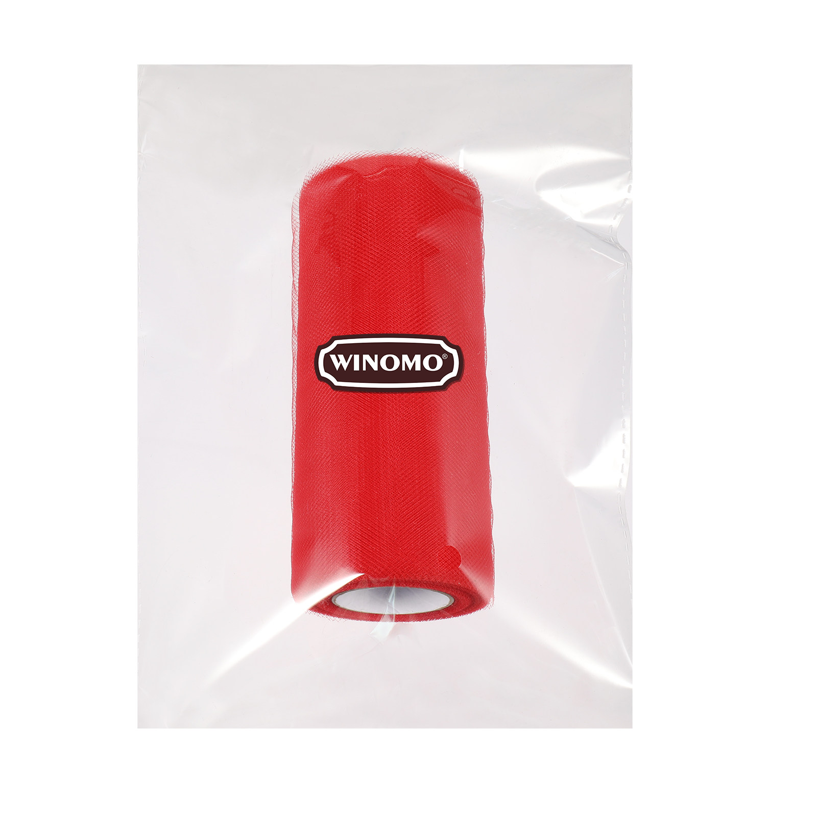 Sewing Roll - Рулон красного тюля длиной 25 ярдов,
