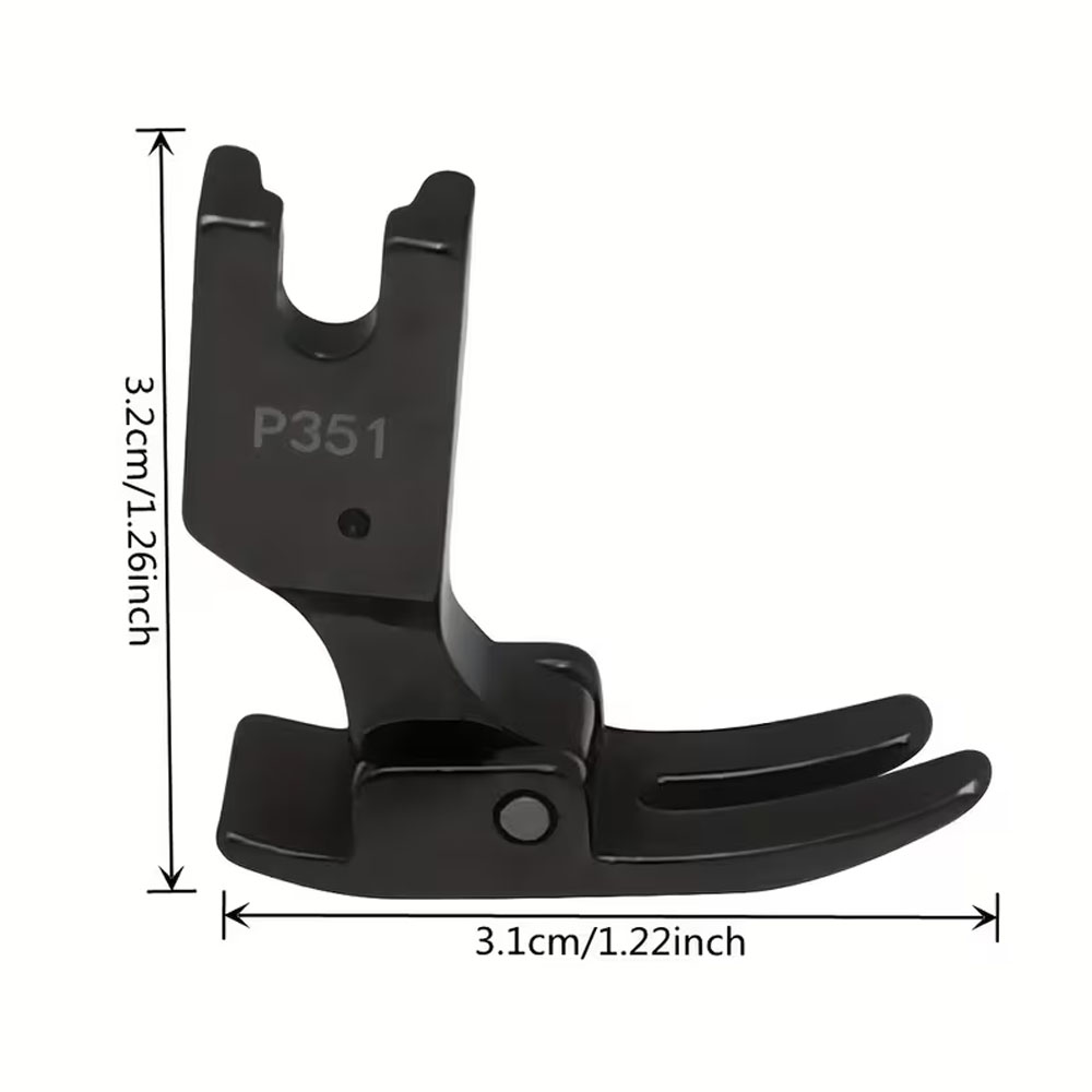 Пресс-футы P351 из цельной ста – обзор и цена Sewing Expert