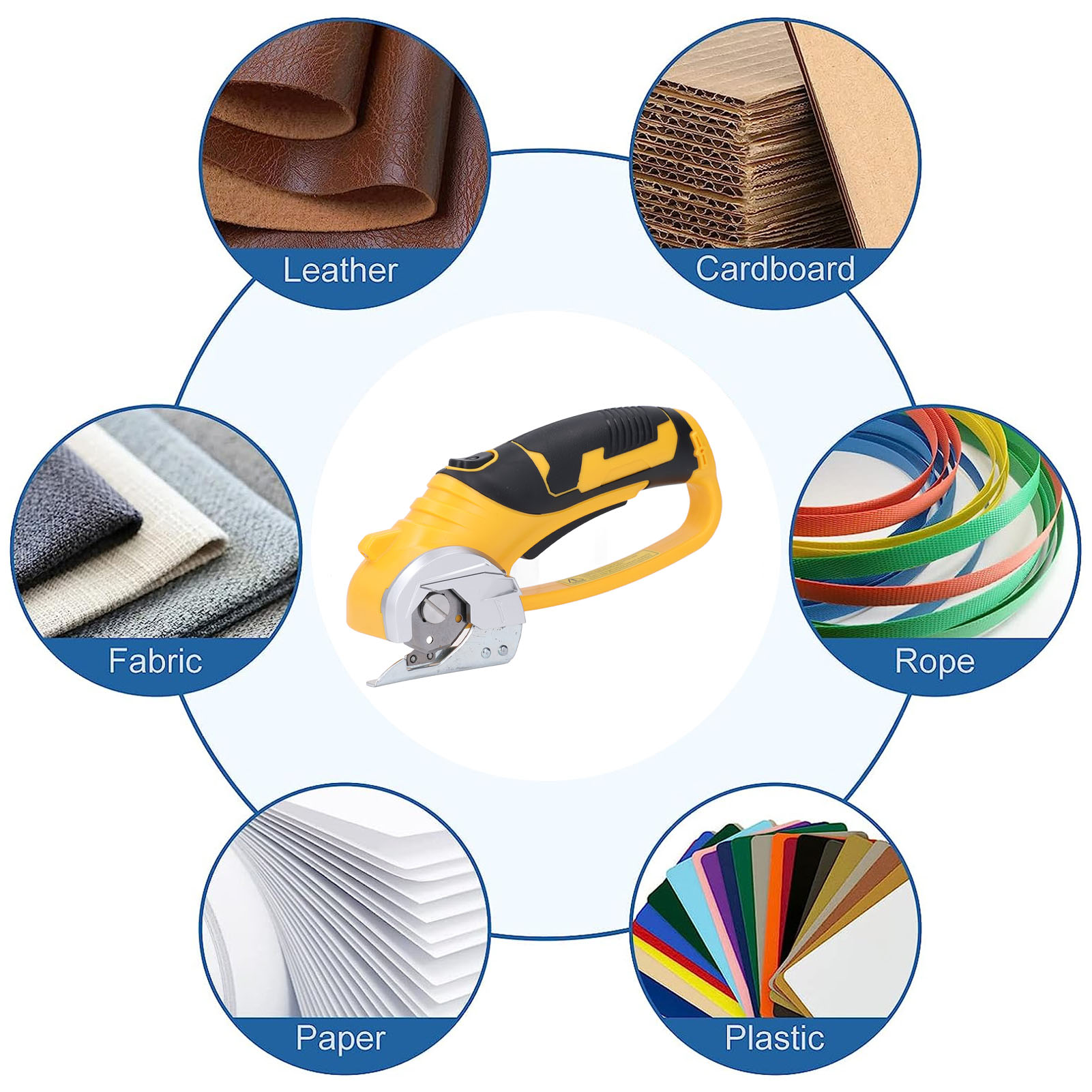 Электрический резак для картон – обзор и цена Rotary Cutter Fabric
