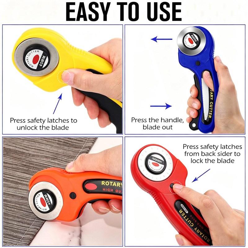 Роторный резак для ткани с лез – обзор и цена Rotary Cutter Fabric