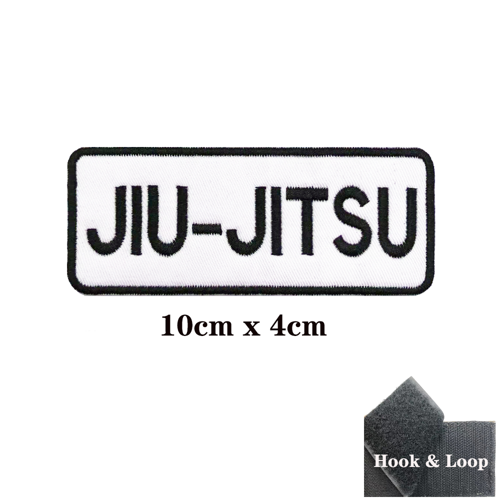 Нашивки JIU JITSU, нарукавная  – обзор и цена Velcro Sew On