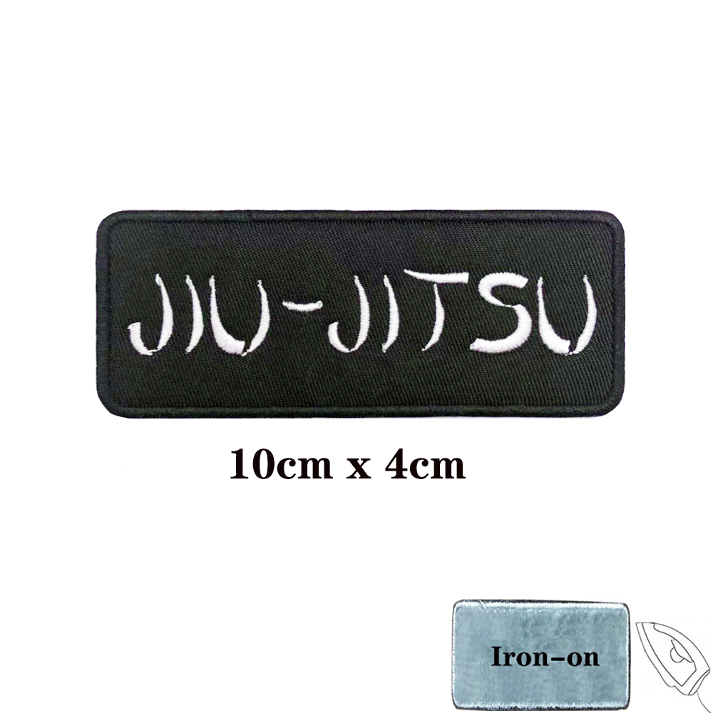 Нашивки JIU JITSU, нарукавная  – обзор и цена Velcro Sew On