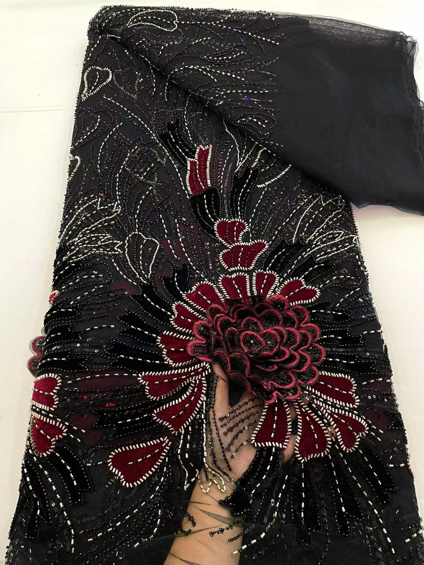 5Y Нигерийская классическая ба – обзор и цена Sewing Velvet Fabric