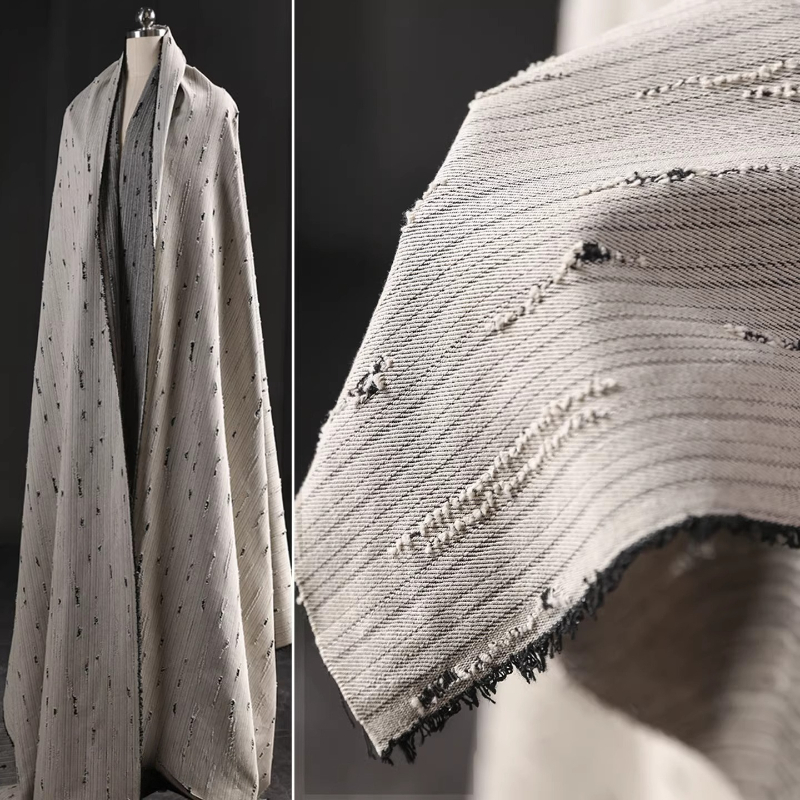 Полосатая джинсовая хлопковая  – обзор и цена Sewing Recycling