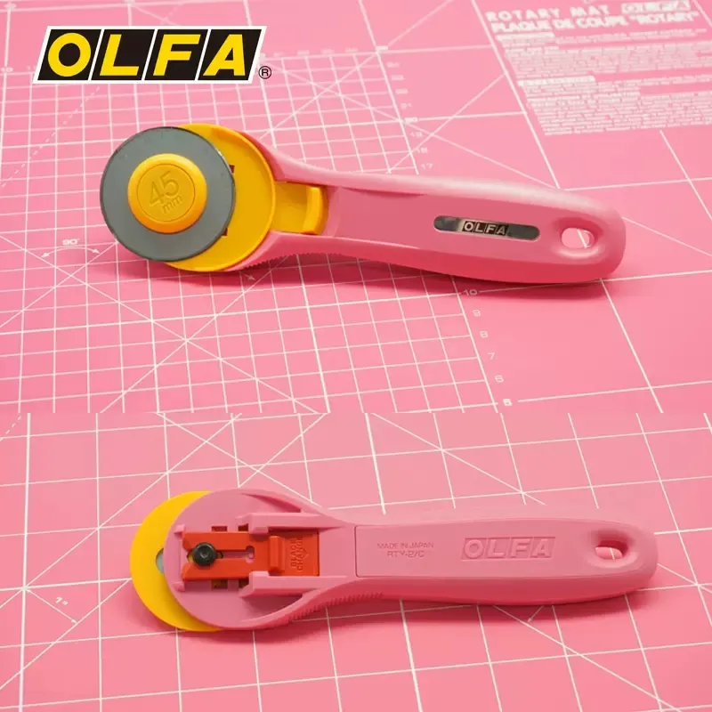 Olfa RTY-2/C 45 мм вращающееся – обзор и цена Rotary Cutter Fabric