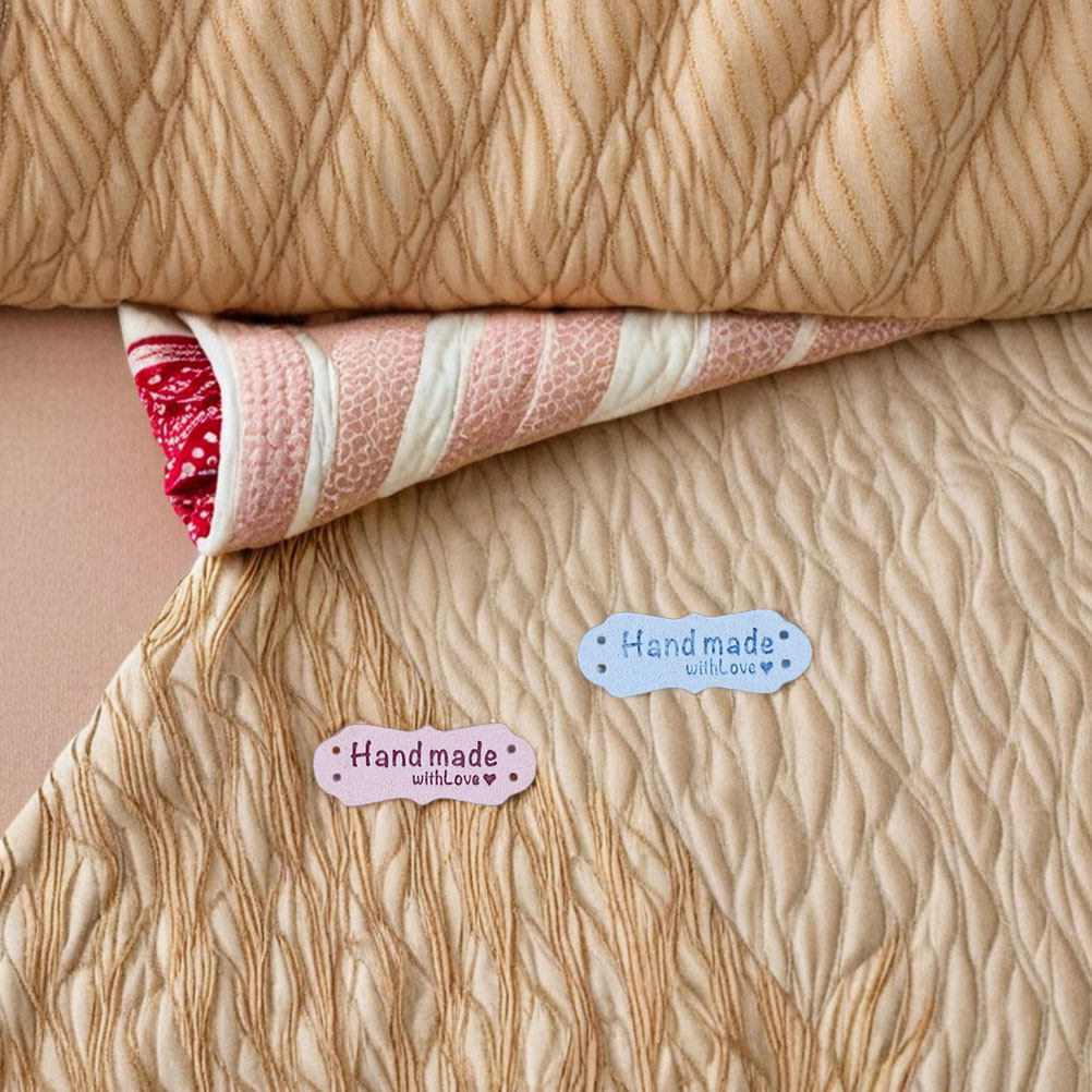 100 шт. ручной работы тисненых – обзор и цена Sewing Labels