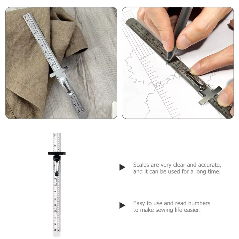 Съемная линейка-трансформер из – обзор и цена Seam Gauge Metal