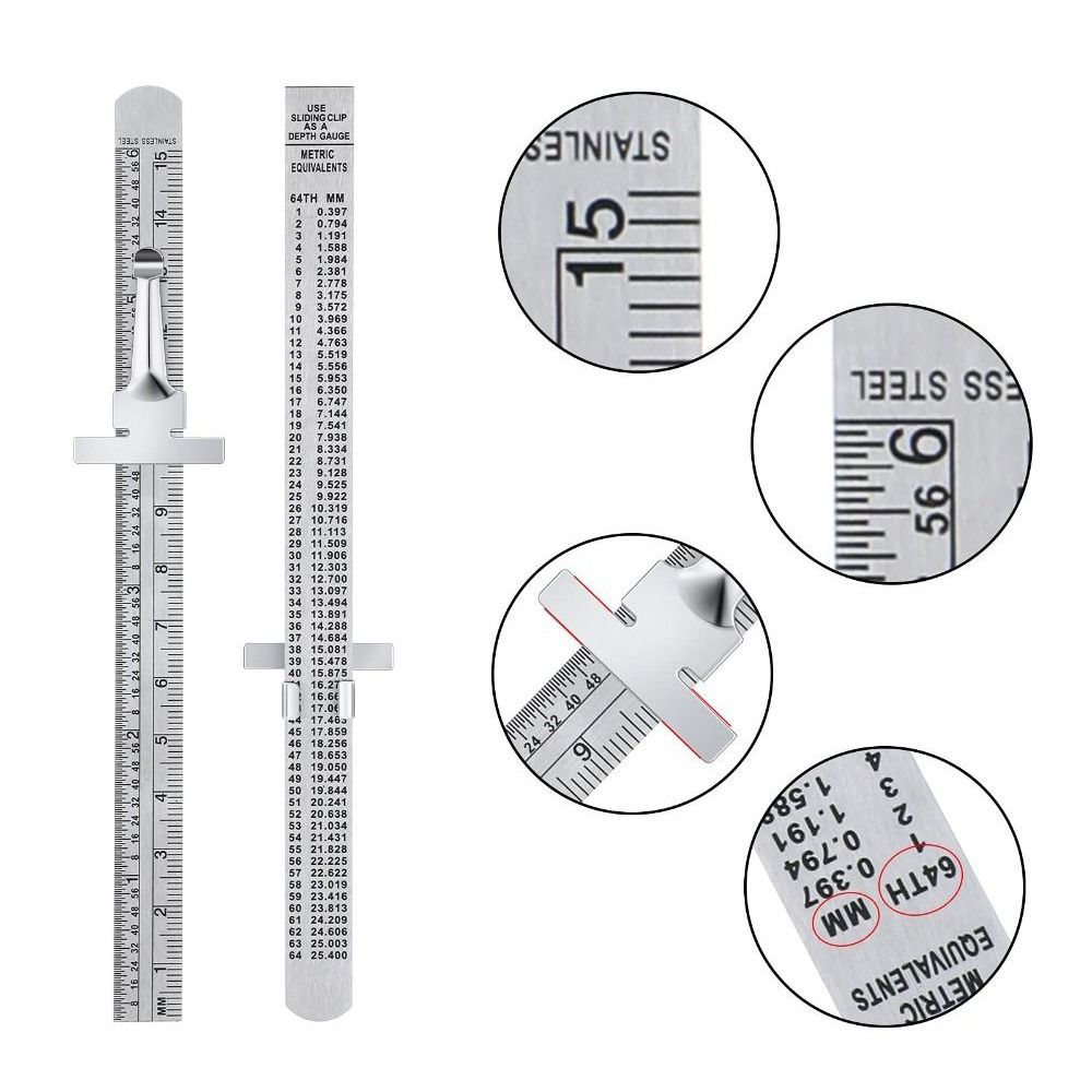 Съемная линейка-трансформер из – обзор и цена Seam Gauge Metal