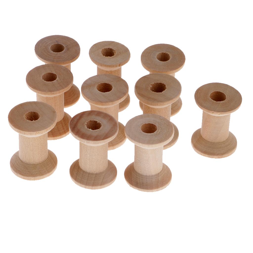 Деревянные пустые шпульки для  – обзор и цена Thread Bobbins Empty