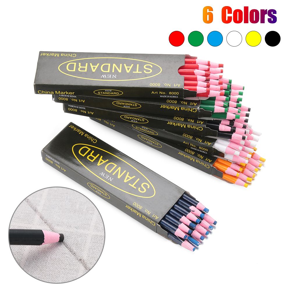 12 шт., стираемая ручка-каранд – обзор и цена Tailor Chalk Marker