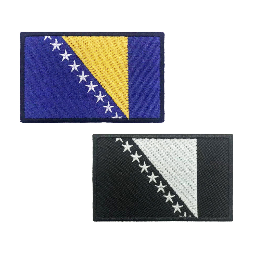 1 шт., нашивка в виде флага Бо – обзор и цена Velcro Sew On